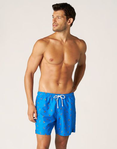 Short de bain royal motif perroquets - DIM - Modalova