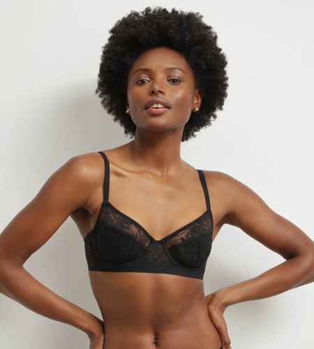 Soutien-gorge à armatures en dentelle à feuillage Mod de - Féminin - Taille 85B - DIM - Modalova