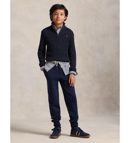 Pour garçon. 323868894017 Pull en coton au point de maille en huit, couleur ((S) 6/7Años= 136/138cm), Casuel - Polo Ralph Lauren - Modalova