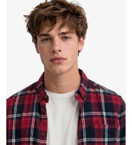 M4011197A Chemise Cotton Lumberjack rouge (XL), Casuel, Coton, Manche longue - Superdry - Modalova