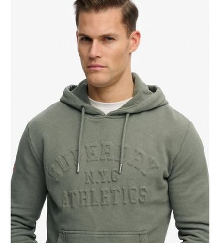 M2014484A Sweat à capuche Athletic Emboss olive (XL), Casuel, Coton - Superdry - Modalova