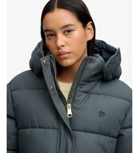 W5012206A Veste à capuche Premium Check (L), Casuel, Lyocell - Superdry - Modalova