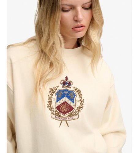 W2012721A Sweat Crest Loose (M), Casuel, Coton, Manche longue - Superdry - Modalova