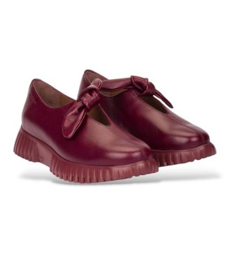 A-4421 Mocassins en Cuir Velvet (36), Plat, Aucun, Casuel, Grenat - Wonders - Modalova
