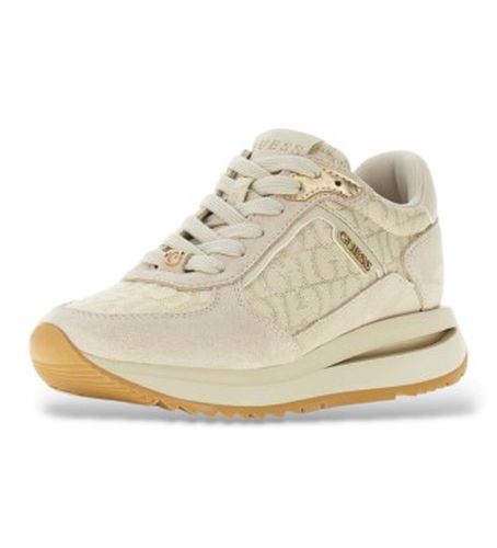 FLTEG5LEA12 Baskets Energy (36), Plat, Lacets, Casuel, Cuir - Guess - Modalova