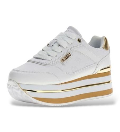 FLJHN4ELE12 Chaussures de sport Hansin (36), 3 à 5 cm, Lacets, Casuel - Guess - Modalova