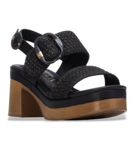 NEGRO Sandales 163156 (37), Tissu, 5 à 8 cm, Boucle, Casuel - Carmela - Modalova