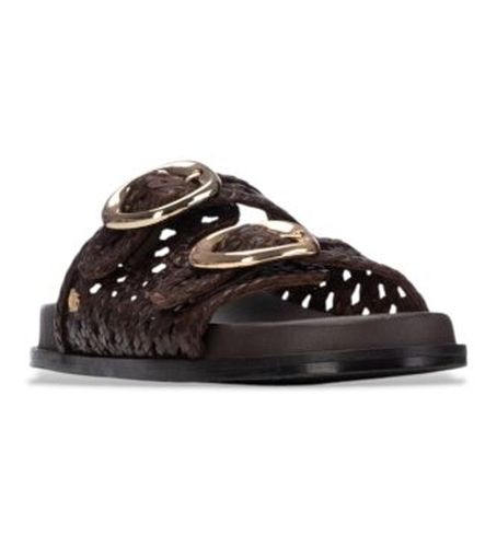 Sandales en cuir 163058 (40), Plat, Aucun, Casuel - Carmela - Modalova