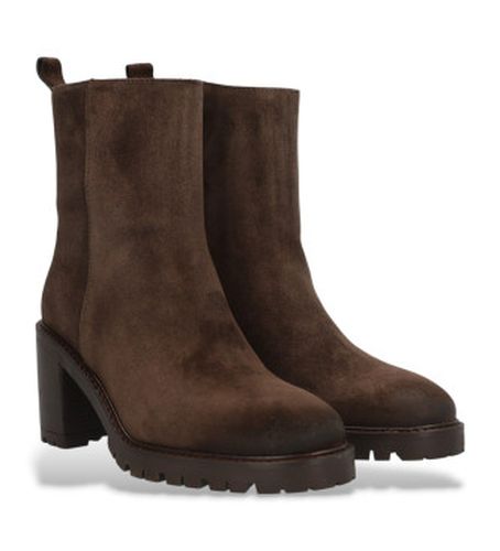 Bottines en daim Valley, (38), 8 à 10 cm, Cuir, Fermeture éclair, Casuel - Alpe - Modalova