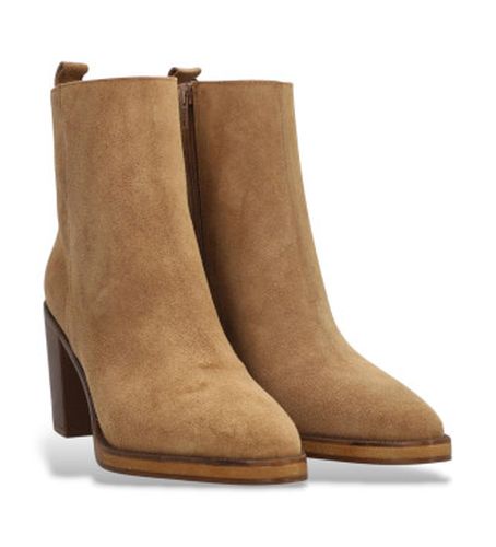 Bottines en cuir Camden marron (40), 5 à 8 cm, Fermeture éclair, Casuel - Alpe - Modalova