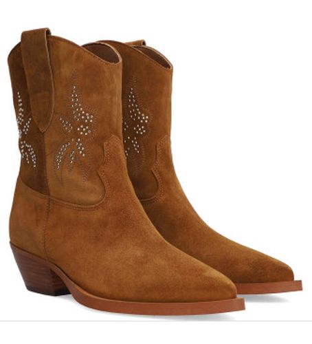 Bottines en cuir Wester (37), 3 à 5 cm, Fermeture éclair, Casuel - Alpe - Modalova