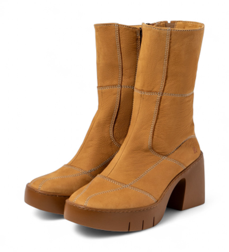 ZM003_024 Bottes en cuir 1659 Sofia marron (40), 5 à 8 cm, Fermeture éclair, Casuel - ART - Modalova