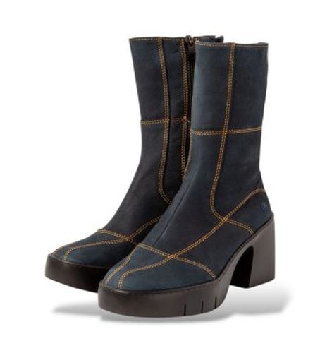 B0 Botas de Piel 1659 Sofia marino (37), Cuir, 1 à 3 cm, Fermeture éclair, Casuel, Classique - ART - Modalova