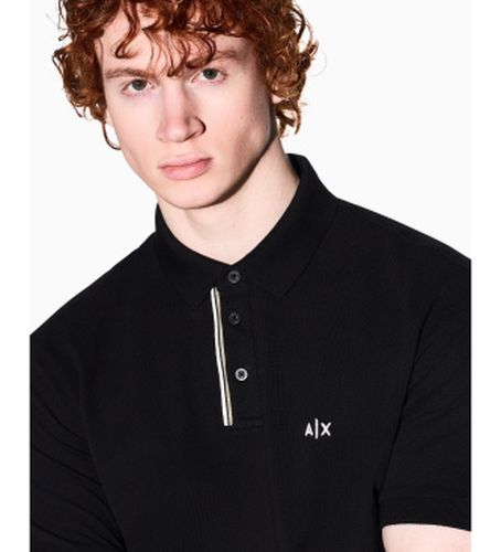 XM002067AF10366UC001 Polo Insert (S), Casuel, Coton, Manche courte - A|X Armani Exchange - Modalova