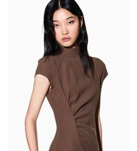 XW002838AF21529U6136 Robe cintrée et évasée (XS), , Casuel, Polyester, Manche courte - A|X Armani Exchange - Modalova