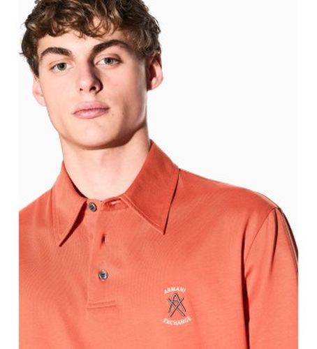 XM002209AF10364U3040 Polo décontracté en oxide (XS), Casuel, Coton, Classique, Manche courte - A|X Armani Exchange - Modalova