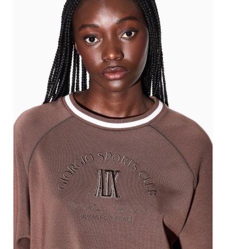 XW002072AF10804U6136 Sweatshirt à coupe raglan (S), Casuel, Élasthanne, Manche longue - A|X Armani Exchange - Modalova