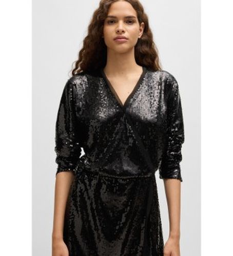 Robe Dallets noire (34), Casuel, Fête, Classique, Polyester, Manche longue - Boss - Modalova