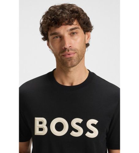 T-shirt Iconic Zone (L), Casuel, Coton, Manche courte - Boss - Modalova