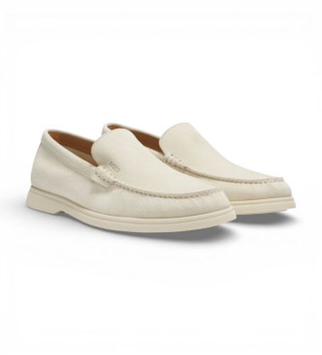 Mocassins en cuir Sienne clair (44), Plat, Aucun, Casuel, Fête, Classique - Boss - Modalova