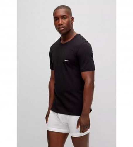 Pack 3 T-Shirts RN Clsico , , blanc (L), Homewear, Gris, Coton, Manche courte - Boss - Modalova