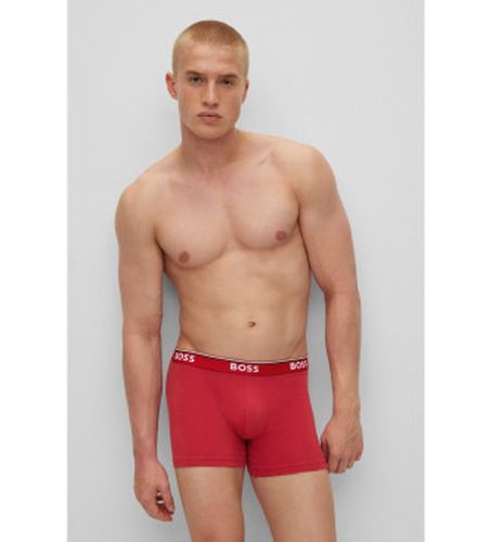 Lot de 3 caleçons à logo , , rouge (S), Homewear, Coton - Boss - Modalova