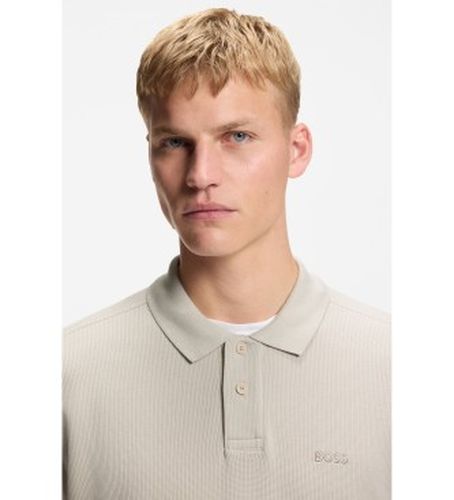 Polo Grid Structure (L), Casuel, Coton, Manche longue - Boss - Modalova