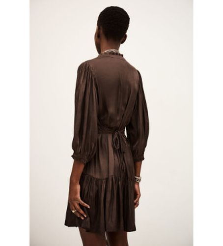 H25CYRI Robe marron Cyriala (38), Casuel, Polyester, Manche longue - BA&SH - Modalova