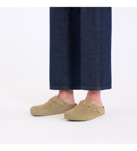 Sabots en Cuir Boston (Coupe Regular) (46), Plat, Aucun, Casuel - Birkenstock - Modalova