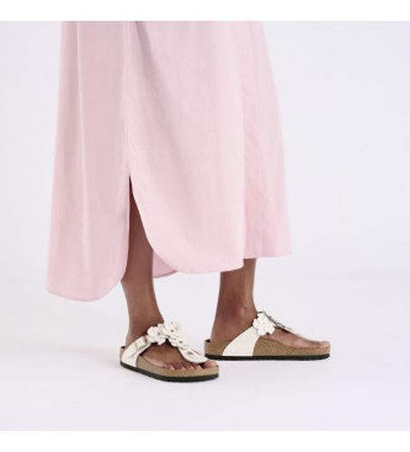 Sandales en Cuir Gizeh Flower (Ajustement Régulier) clair (36), Plat, Aucun, Casuel - Birkenstock - Modalova