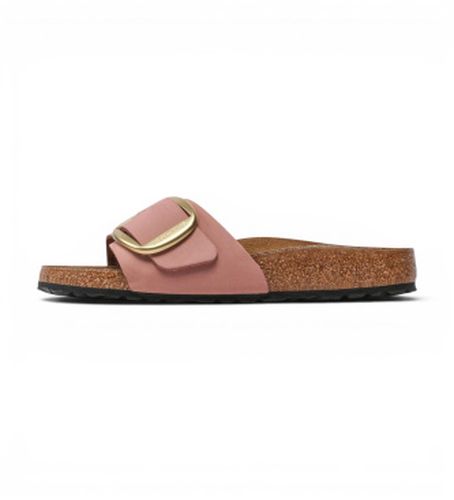 Sandales en Cuir Madrid Big Buckle (Coupe Étroite) (38), Plat, Nubuck, Aucun, Casuel - Birkenstock - Modalova