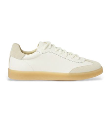 S6AURORA01 Trainers Aurora 01 (36), Cuir, Blanc, Plat, Lacets, Casuel - Blauer - Modalova