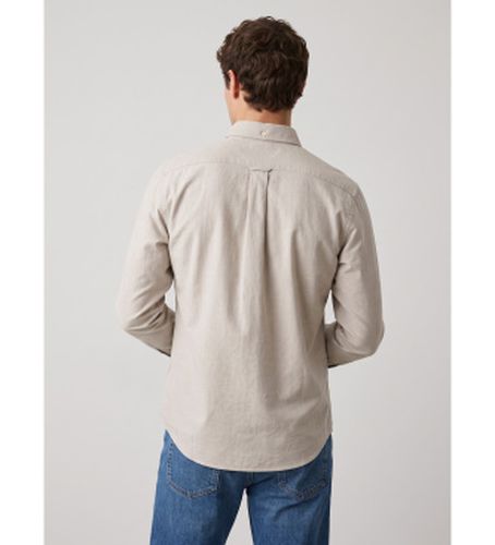 Chemise Oxford classique Regular Fit (S), Casuel, Gris, Coton, Manche longue - Gant - Modalova
