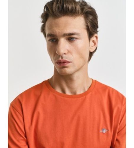 T-shirt Regular Fit Shield (S), Casuel, Coton, Manche courte - Gant - Modalova