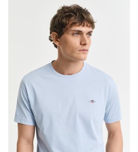 T-shirt « Shield » coupe classique (S), Blanc, Casuel, Coton, Manche courte - Gant - Modalova