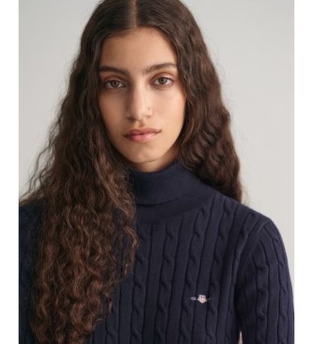 Pull Eights en tricot à col de cygne en coton extensible (XS), Casuel - Gant - Modalova