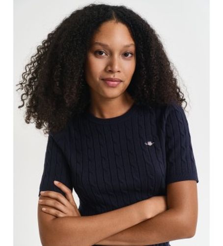 Jersey Archive Shield marino (XS), Casuel, Coton, Manche courte - Gant - Modalova
