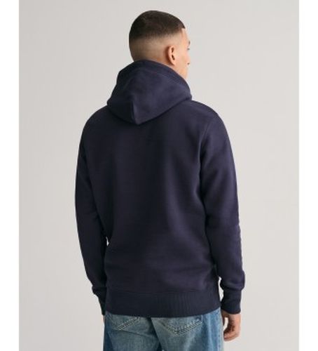 Sweat à capuche bouclier (S), Casuel, Coton, Manche longue, Marine - Gant - Modalova