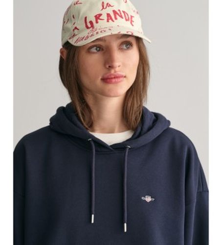 Sweat à capuche Shield (L), Casuel, Coton, Marine - Gant - Modalova