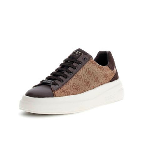 FMPVIBFAL12 Trainer Elba logo 4g (42), Plat, Lacets, Casuel - Guess - Modalova