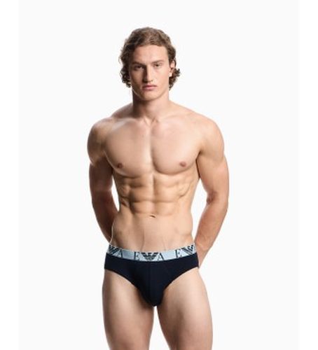 EM000258_AF20668 Ensemble 3 slip Prest (M), Homewear, Coton, Marine - Emporio Armani - Modalova