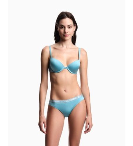 EW000404_AF19028 Lot de 2 tongs Iconic Microfiber (XS), Bleu, Homewear, Polyamide - Emporio Armani - Modalova