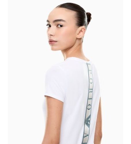 W001149_AF12945 T-shirt Natural Ventus blanc (L), Casuel, Polyester, Manche courte - EA7 - Modalova