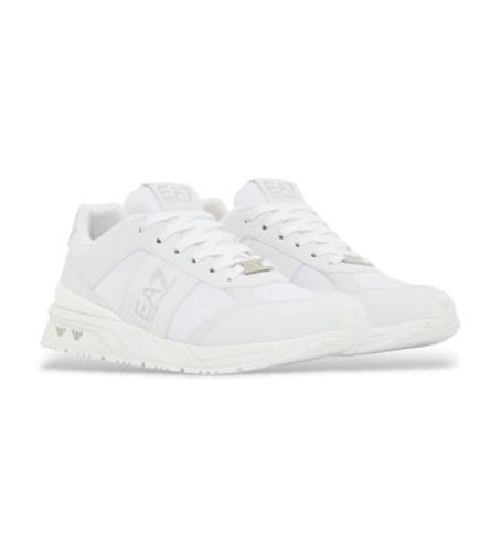 Unisex. 7X000656_AF13550 Trainers & Evo (44 2/3), Blanc, Plat, Lacets, Casuel, Synthétique - EA7 - Modalova