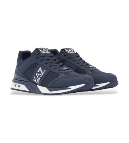 Unisex. 7X000656_AF13550 Chaussures & Evo navy (44), Bleu, Tissu, Plat, Lacets, Casuel, Marine - EA7 - Modalova