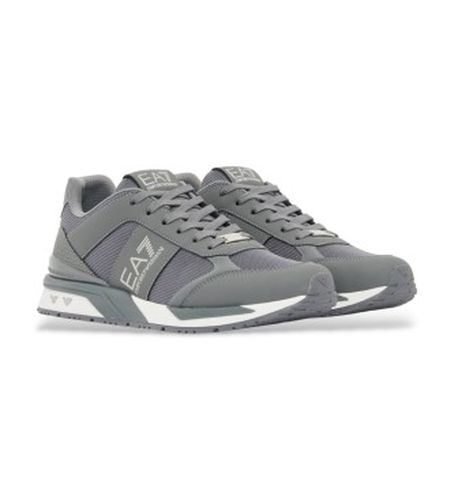 Unisex. 7X000656_AF13550 Trainers & Evo grey (44), Plat, Lacets, Casuel, Vert - EA7 - Modalova