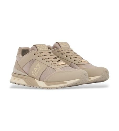 Unisex. 7X000656_AF13550 Trainers & Evo brown (45 1/3), Marron, Plat, Lacets, Casuel - EA7 - Modalova