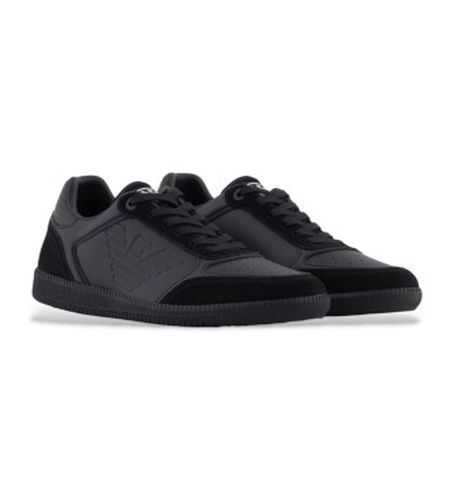 Unisex. 7X000405_AF19826 Heritage Eagle Leather Sneakers (35 1/3), , Plat, Lacets, Casuel - EA7 - Modalova