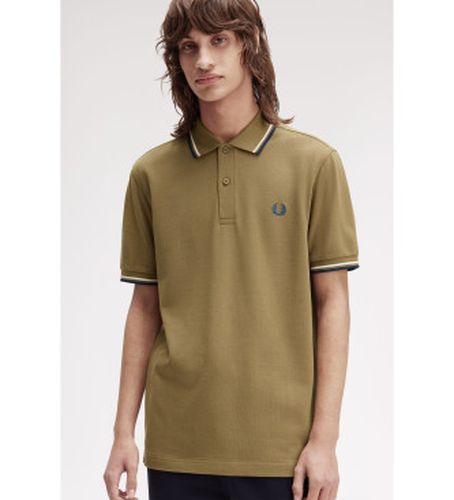 M3600 Polo M3600 verdâtre (S), Marron, Casuel, Vert, Coton, Manche courte - Fred Perry - Modalova