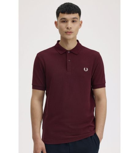 M6000 Polo uni marron (S), Casuel, , Coton, Manche courte - Fred Perry - Modalova